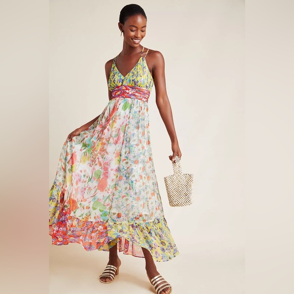 Anthropologie Dresses & Skirts - NWT Anthropologie Malibu floral maxi dress
